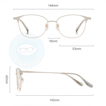 Gọng kim loại mã 6293